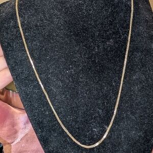 14k 18in Italy Gold Necklace